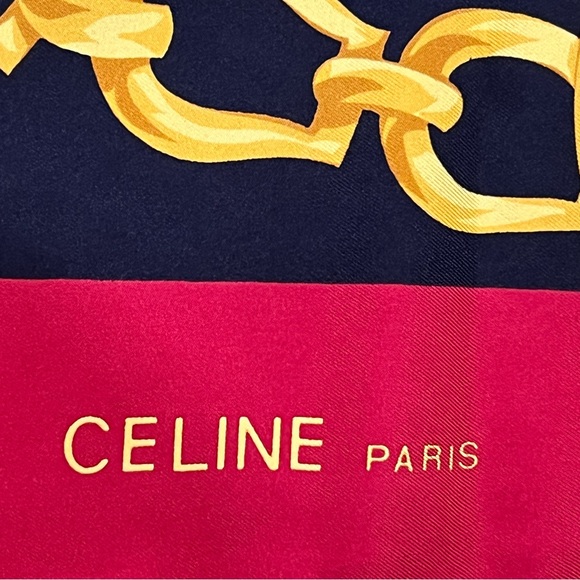 Celine Silk Vintage Scarf - Picture 3 of 7